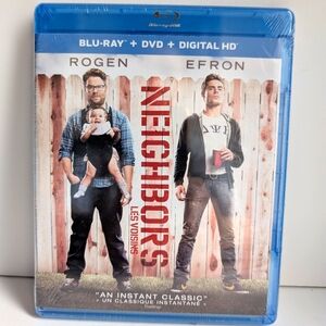4/$20 NEIGHBORS - blu ray & DVD Combo - NEW Sealed